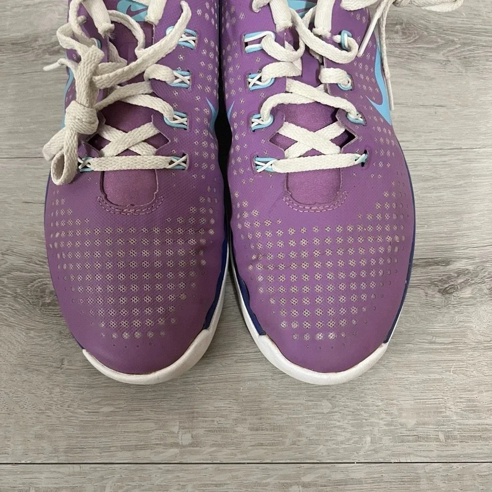 Nike Lunar Empress Golf Shoes Womens 8.5 Purple Blue Spikeless 628537-500